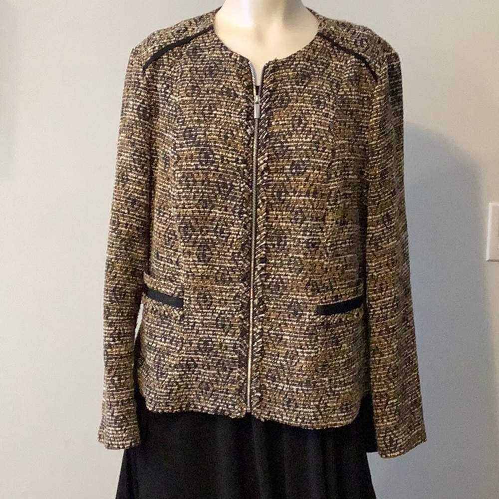 Gerry Weber Black and Bronze Jacket